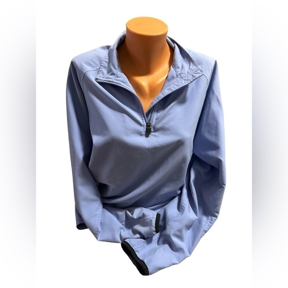 adidas Jackets & Blazers - ADIDAS Women's Light Baby Blue Lightweight Vented Athletic Jacket Size XL